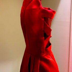 Red prom dresses and short length size 8